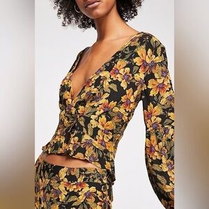 Free People Two-Piece Love Letter Floral Set